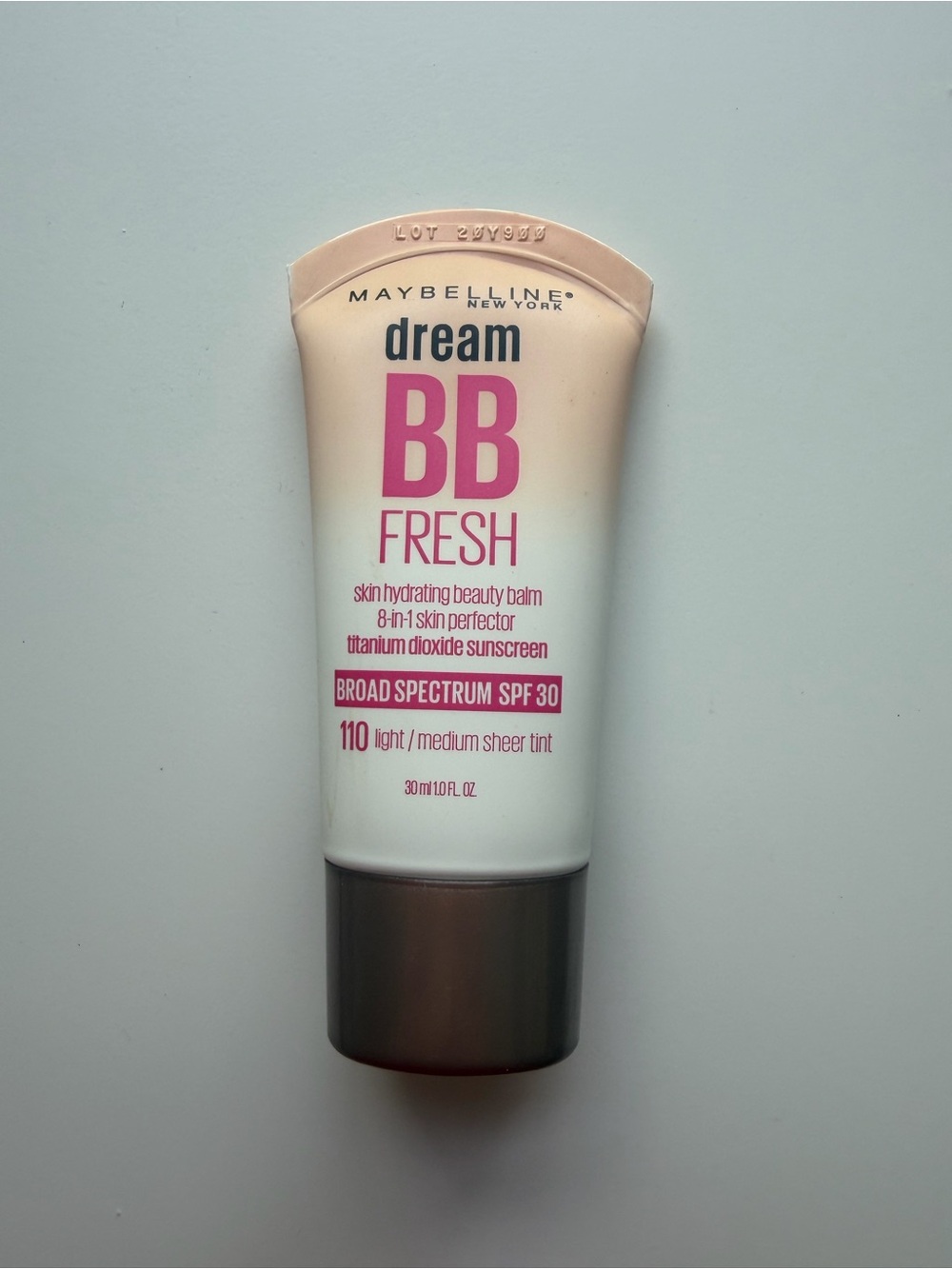 Maybelline Dream BB Fresh Beauty Balm — Pink & Cream Packaging, Brown Cap